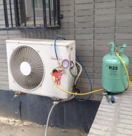 东西湖空调加氟