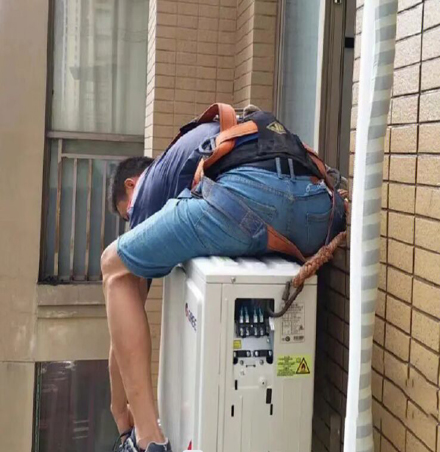 东西湖空调移机